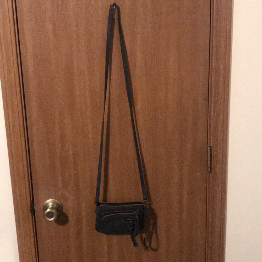 Navy Blue Cross Body Purse